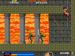une photo d'Ã©cran de Rastan Saga sur Arcade